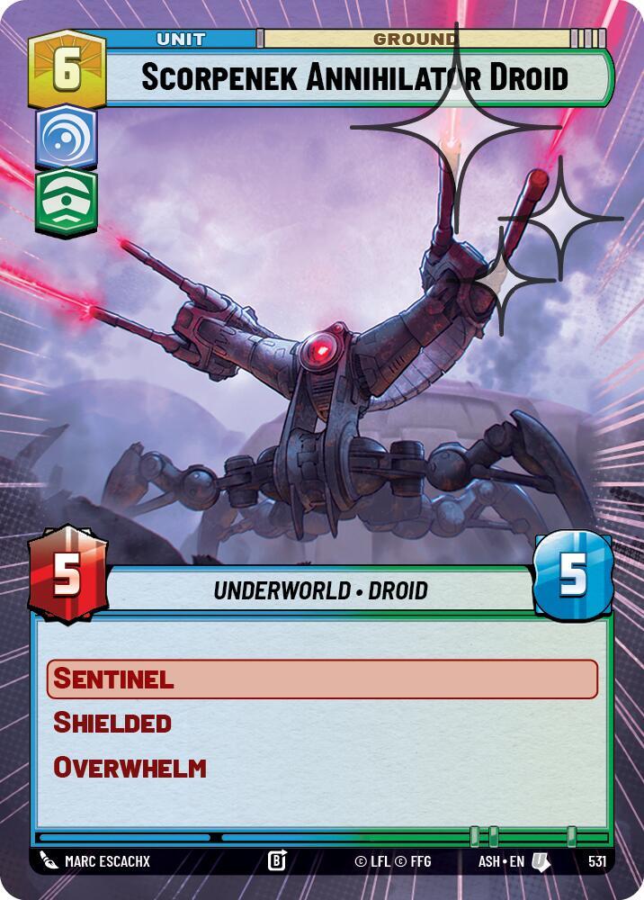 Scorpenek Annihilator Droid (Hyperspace Foil)