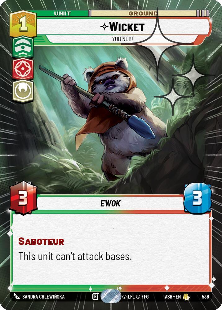 Wicket - Yub Nub! (Hyperspace Foil)