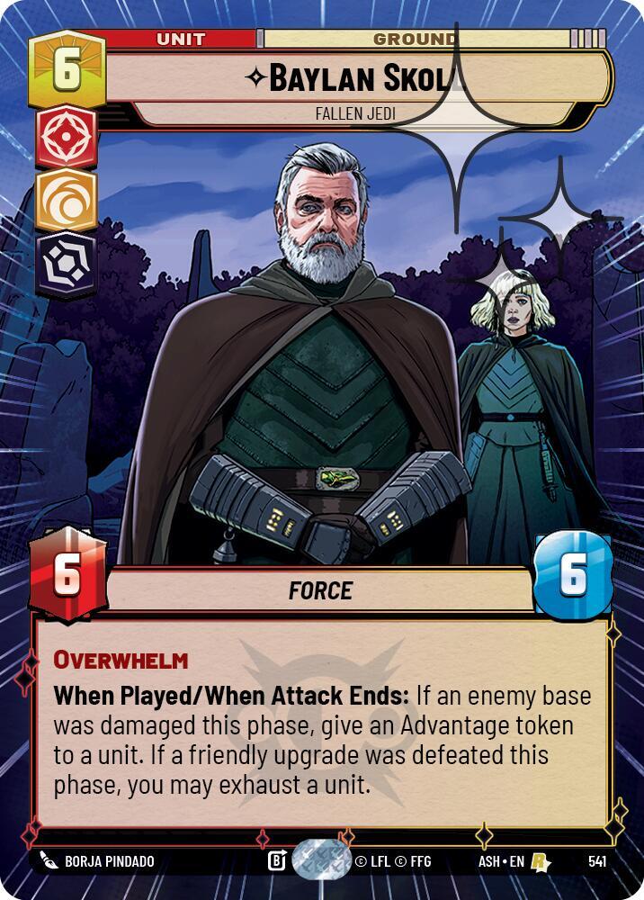 Baylan Skoll - Fallen Jedi (Hyperspace Foil)