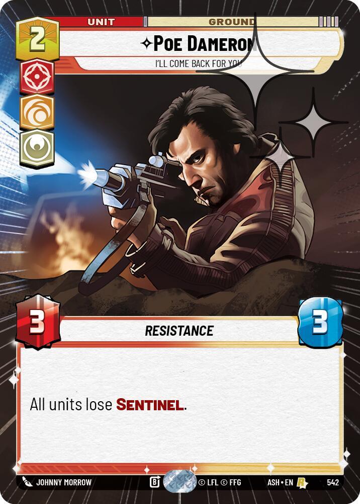 Poe Dameron - I'll Come Back For You (Hyperspace Foil)