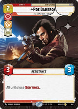 Poe Dameron - I'll Come Back For You (Hyperspace Foil) - Star Wars Unlimited
