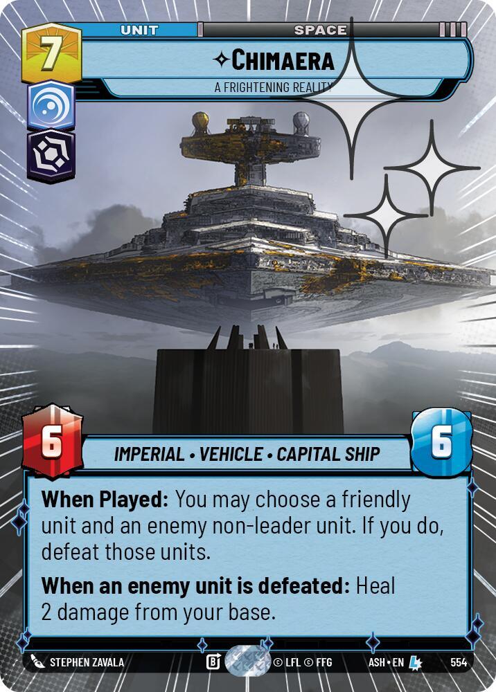 Chimaera - A Frightening Reality (Hyperspace Foil)