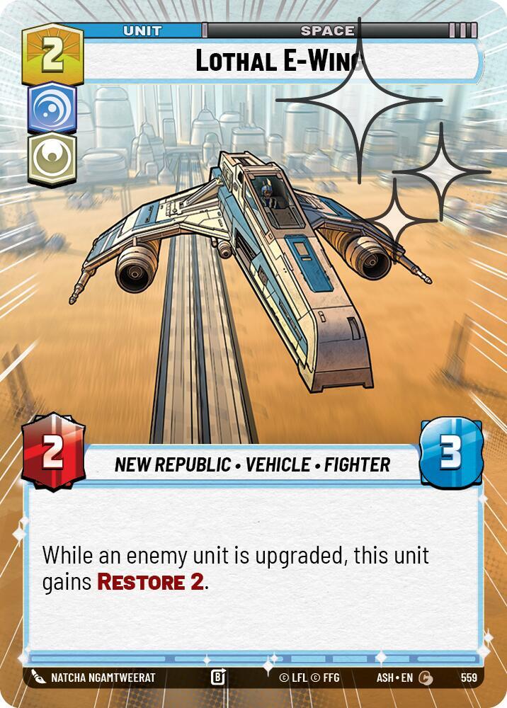 Lothal E-Wing (Hyperspace Foil)