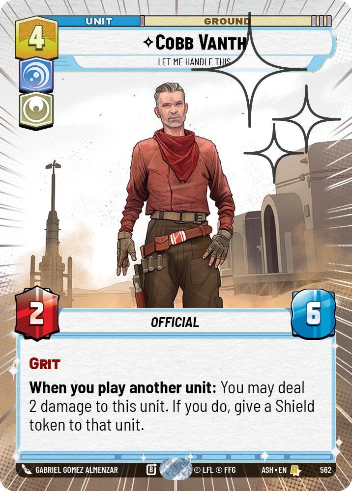 Cobb Vanth - Let Me Handle This (Hyperspace Foil)