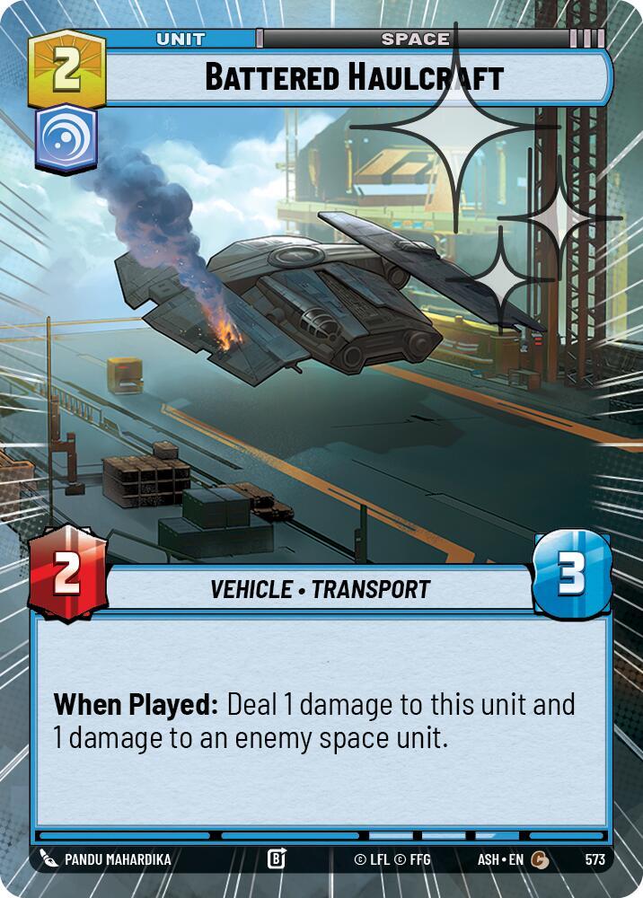 Battered Haulcraft (Hyperspace Foil)