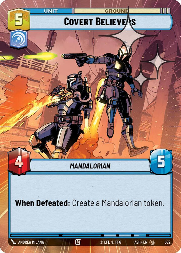 Covert Believers (Hyperspace Foil) - Star Wars Unlimited
