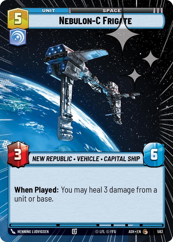 Nebulon-C Frigate (Hyperspace Foil)