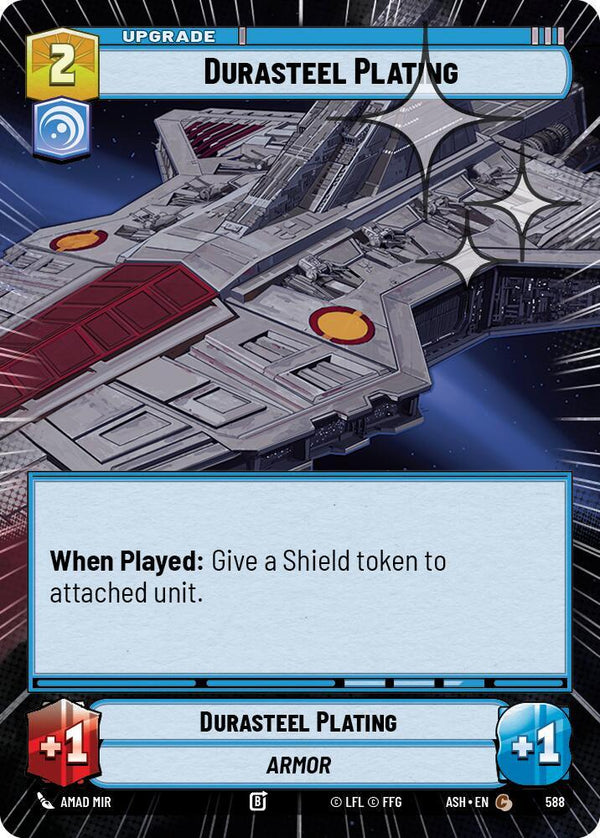Durasteel Plating (Hyperspace Foil) - Star Wars Unlimited