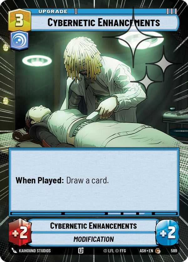Cybernetic Enhancements (Hyperspace Foil) - Star Wars Unlimited