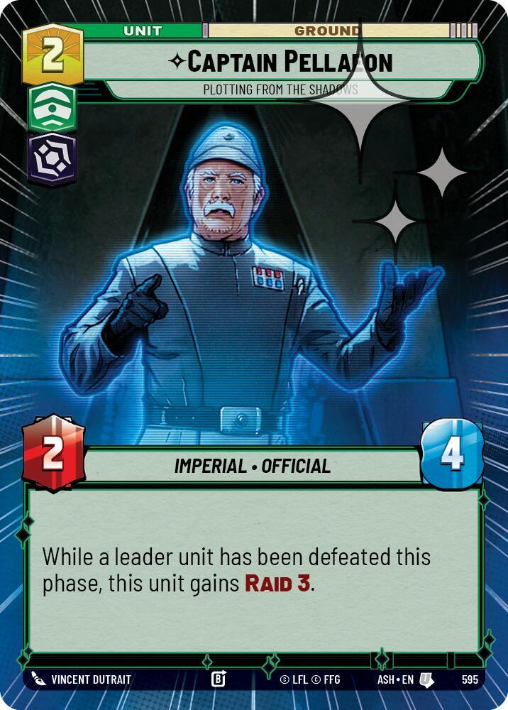 Captain Pellaeon - Plotting from the Shadows (Hyperspace Foil)