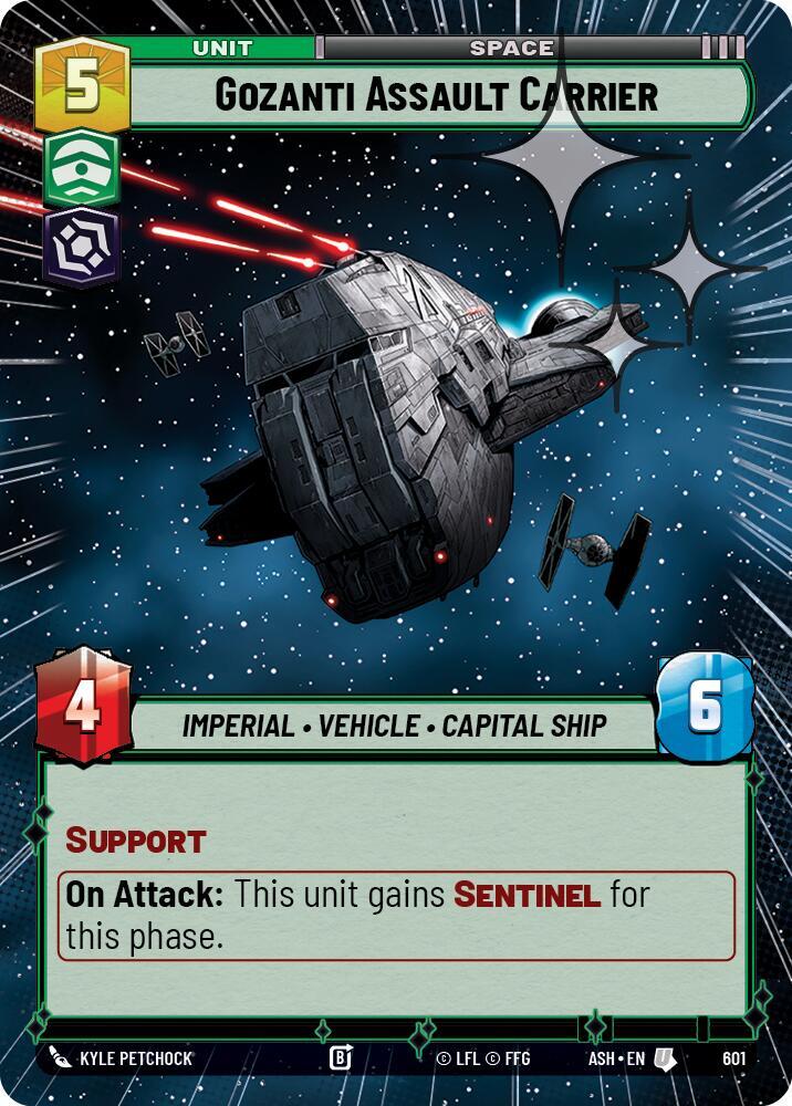 Gozanti Assault Carrier (Hyperspace Foil)