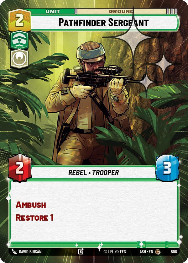 Pathfinder Sergeant (Hyperspace Foil) - Star Wars Unlimited