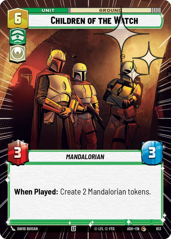 Children of the Watch (Hyperspace Foil) - Star Wars Unlimited