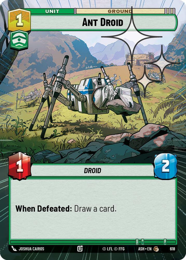 Ant Droid (Hyperspace Foil) - Star Wars Unlimited