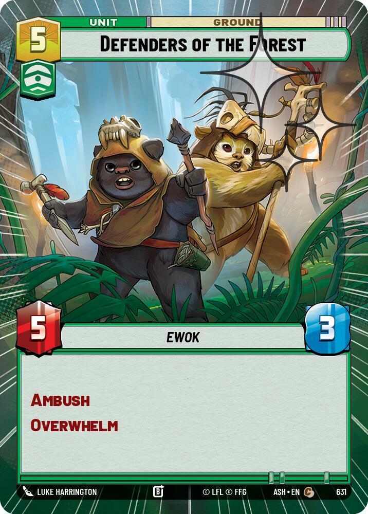 Defenders of the Forest (Hyperspace Foil)