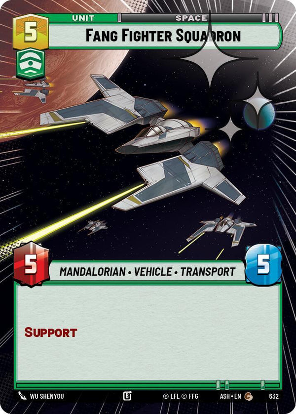 Fang Fighter Squadron (Hyperspace Foil) - Star Wars Unlimited