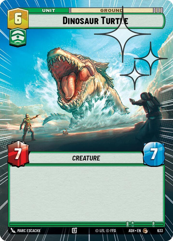 Dinosaur Turtle (Hyperspace Foil) - Star Wars Unlimited