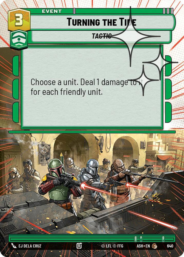 Turning the Tide (Hyperspace Foil) - Star Wars Unlimited