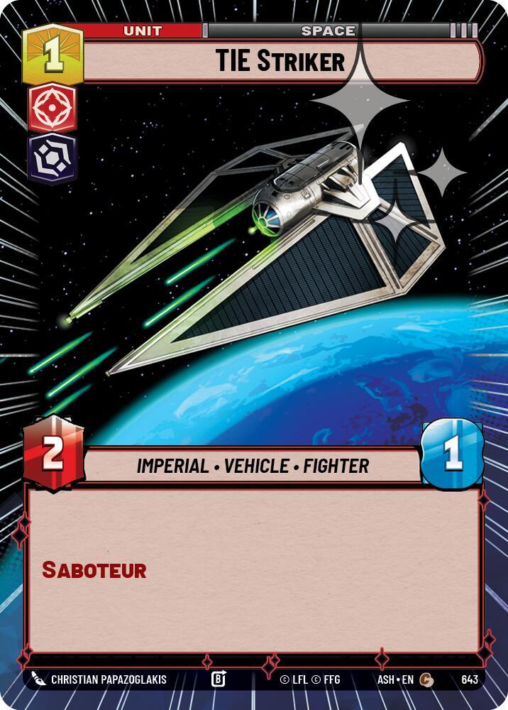 TIE Striker (Hyperspace Foil)