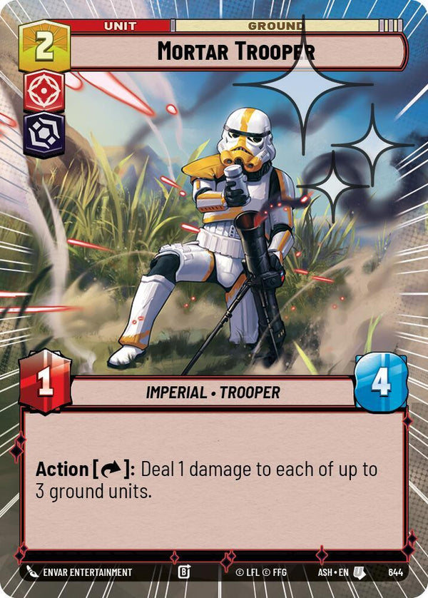 Mortar Trooper (Hyperspace Foil) - Star Wars Unlimited