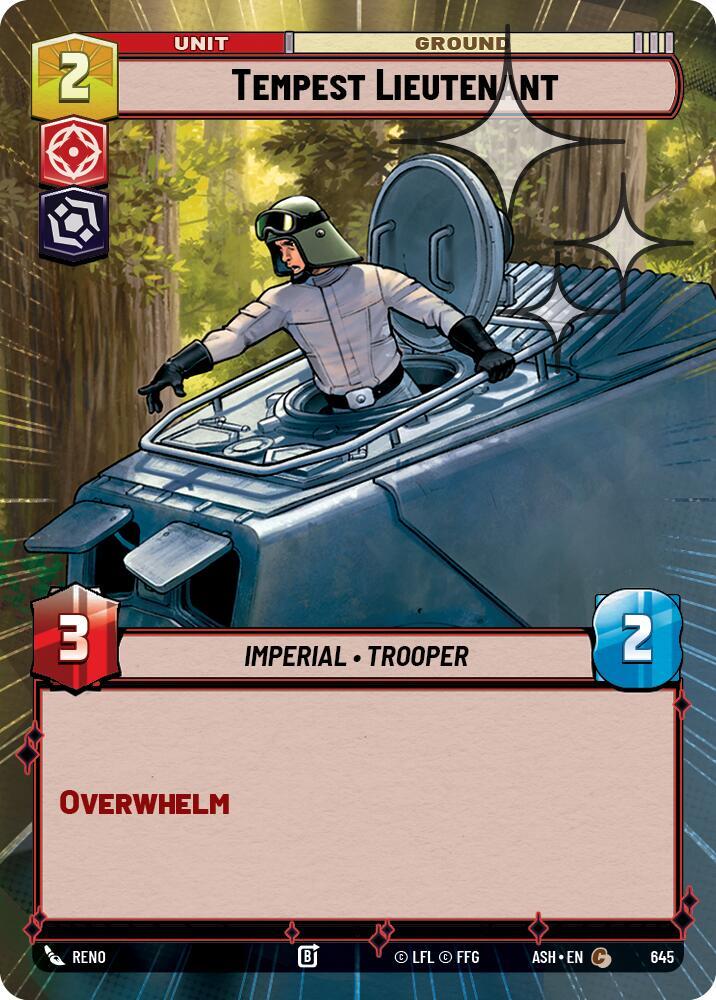 Tempest Lieutenant (Hyperspace Foil)