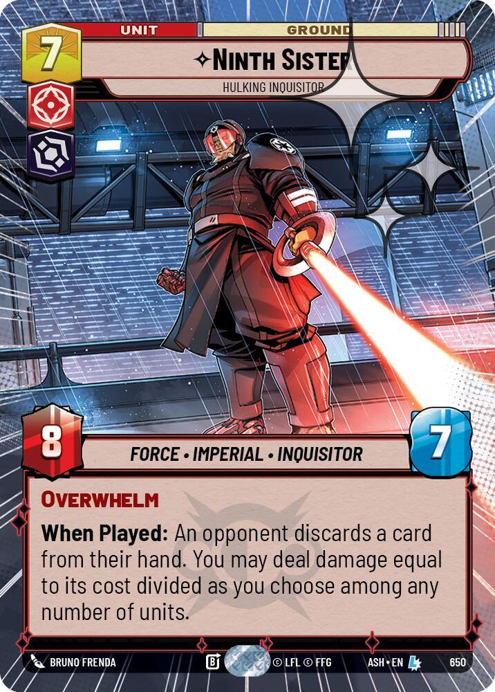 Ninth Sister - Hulking Inquisitor (Hyperspace Foil)
