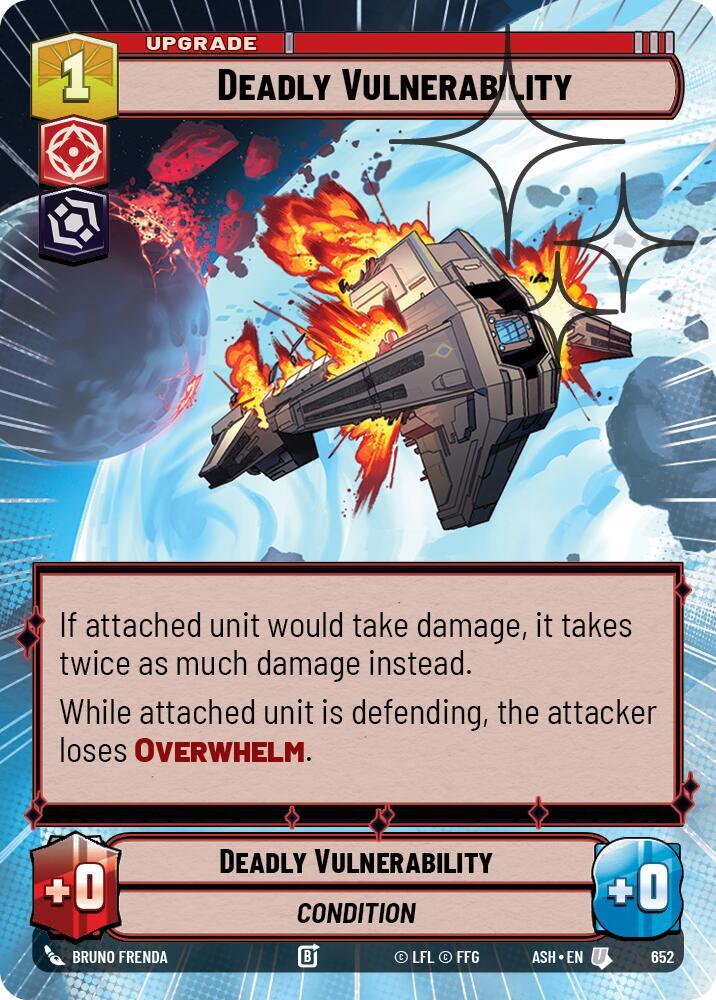 Deadly Vulnerability (Hyperspace Foil)