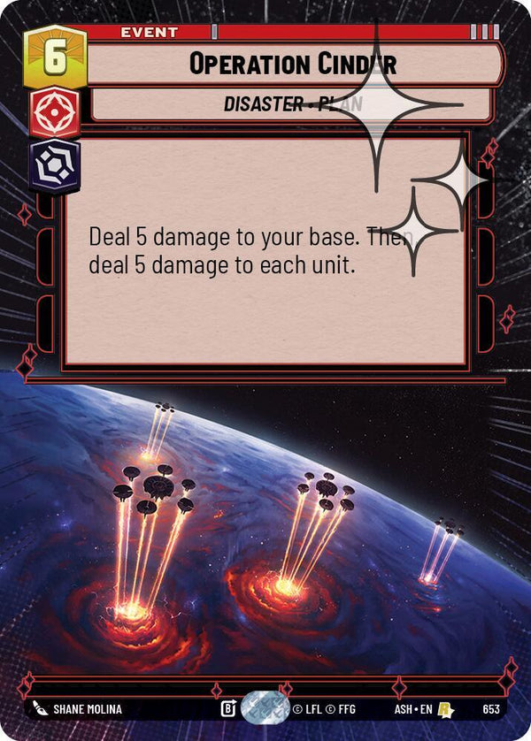 Operation Cinder (Hyperspace Foil) - Star Wars Unlimited