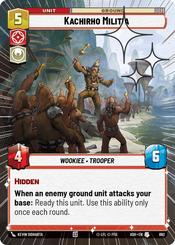 Kachirho Militia (Hyperspace Foil) - Star Wars Unlimited