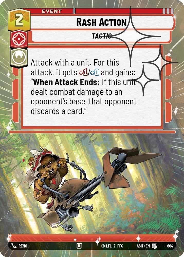 Rash Action (Hyperspace Foil)