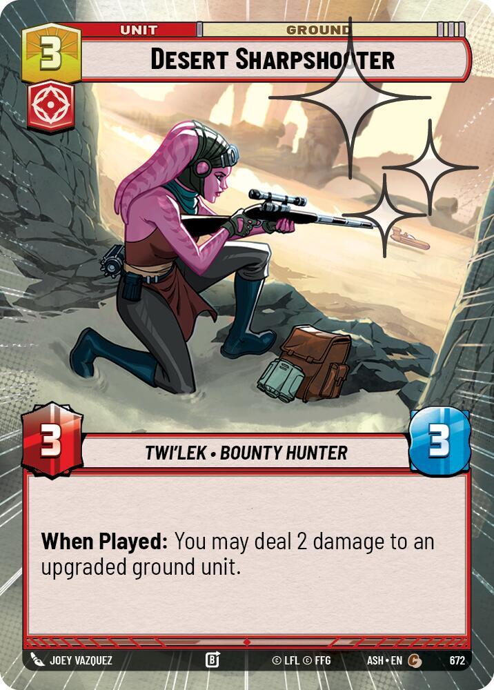 Desert Sharpshooter (Hyperspace Foil)