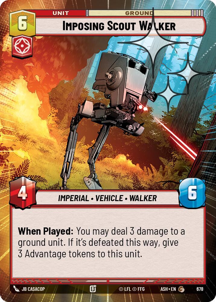 Imposing Scout Walker (Hyperspace Foil)