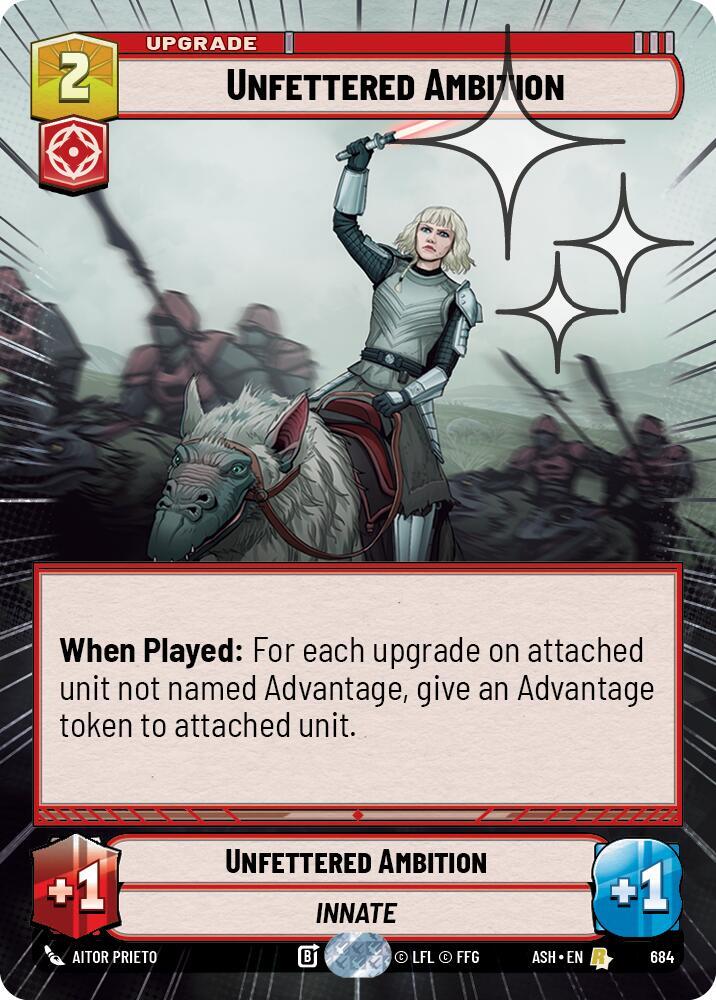 Unfettered Ambition (Hyperspace Foil)