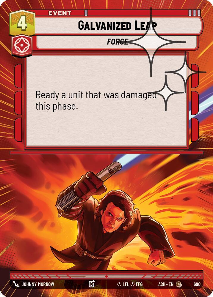 Galvanized Leap (Hyperspace Foil)