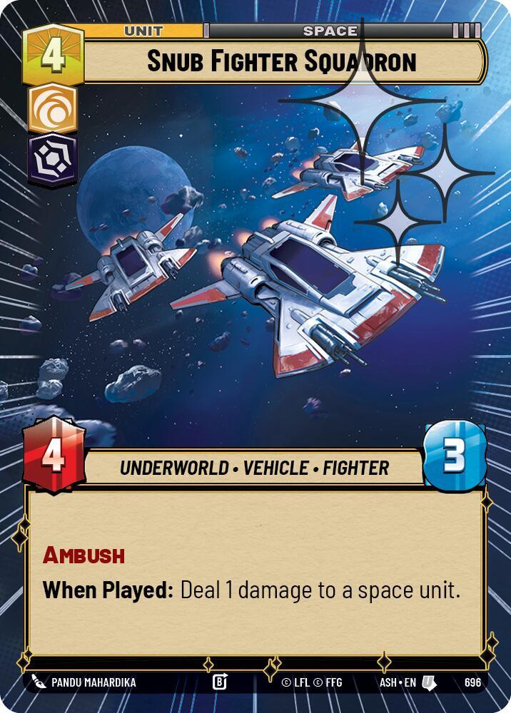 Snub Fighter Squadron (Hyperspace Foil)