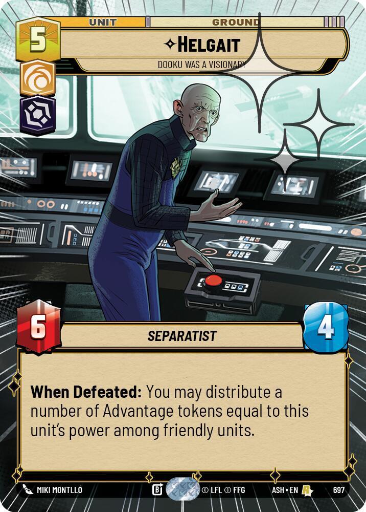 Helgait - Dooku Was a Visionary (Hyperspace Foil)