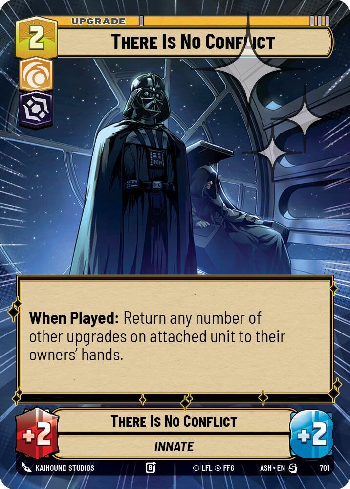 There Is No Conflict (Hyperspace Foil)
