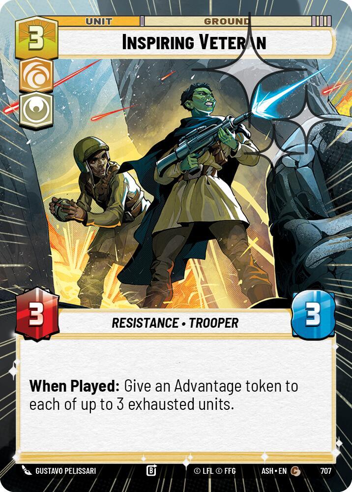 Inspiring Veteran (Hyperspace Foil)