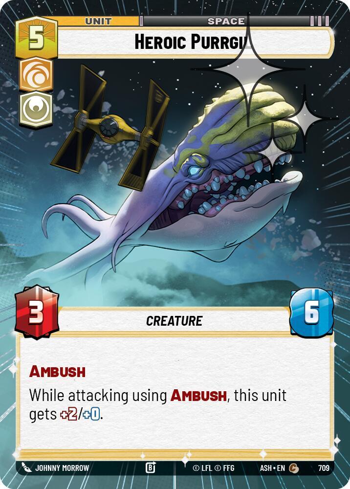 Heroic Purrgil (Hyperspace Foil)