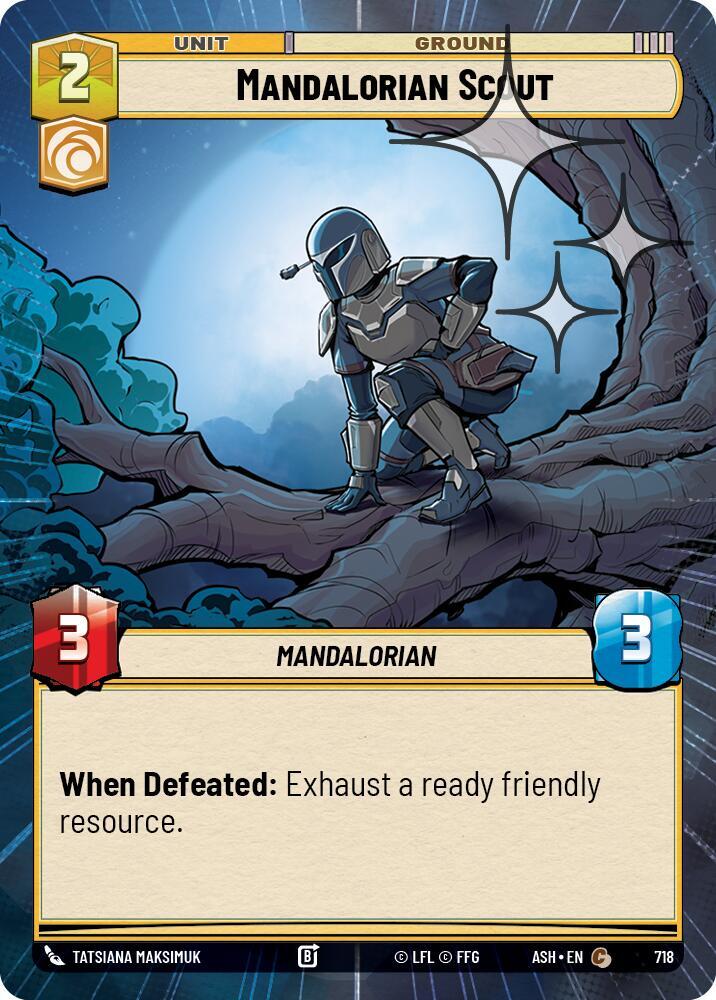 Mandalorian Scout (Hyperspace Foil)