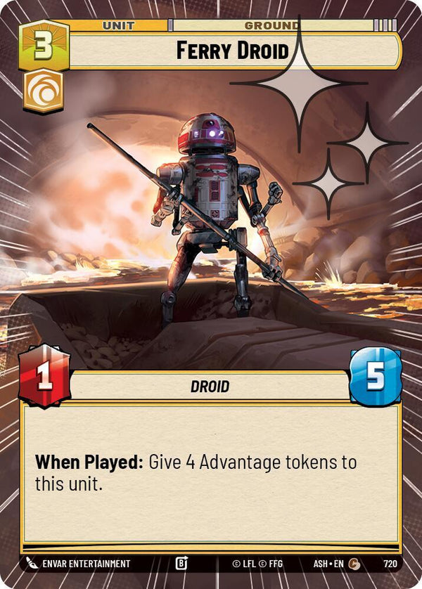 Ferry Droid (Hyperspace Foil) - Star Wars Unlimited