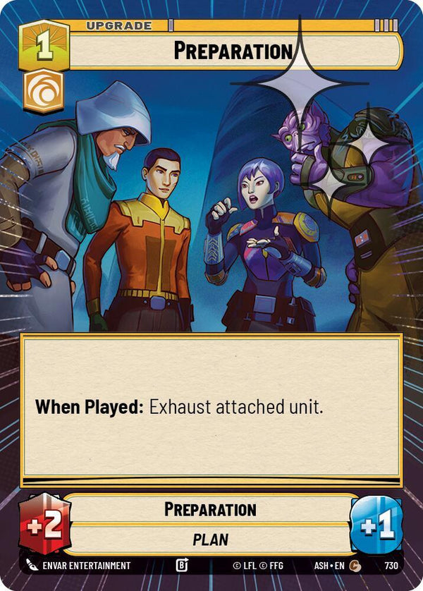 Preparation (Hyperspace Foil) - Star Wars Unlimited