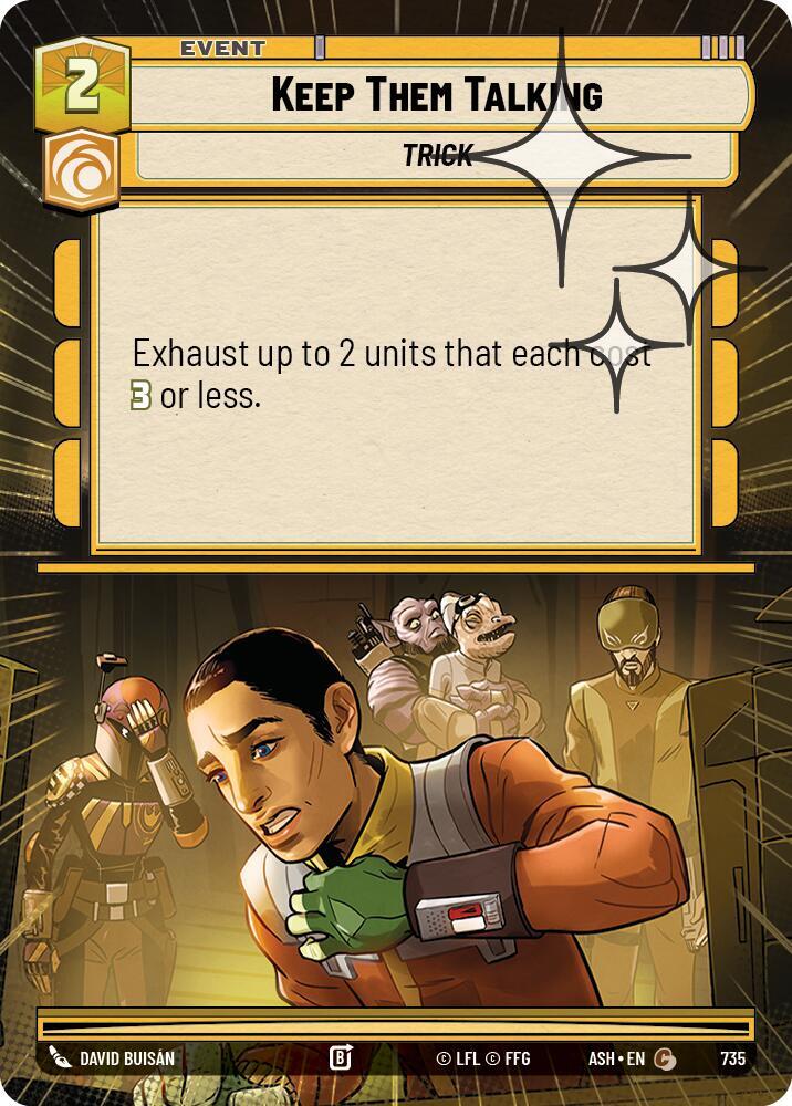 Keep Them Talking (Hyperspace Foil)