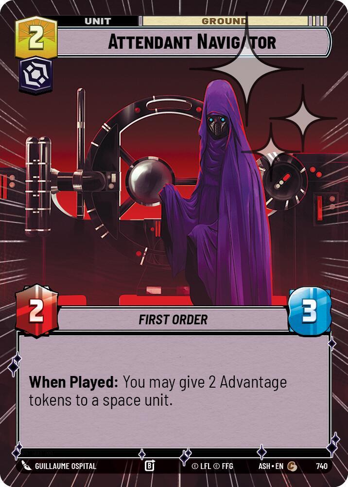 Attendant Navigator (Hyperspace Foil)