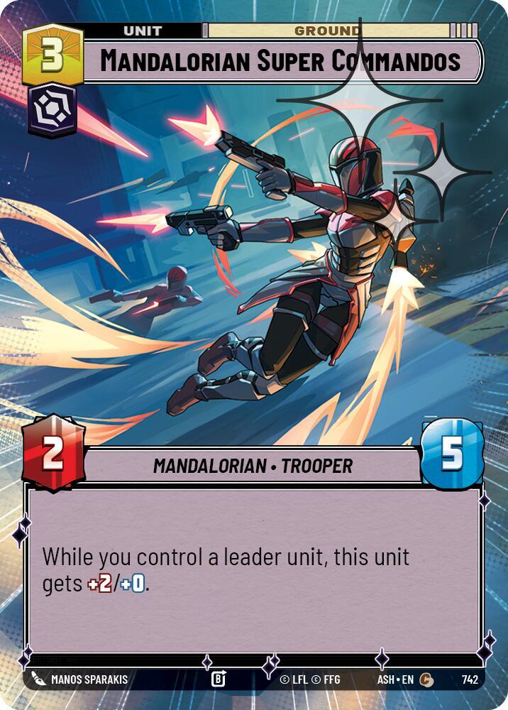 Mandalorian Super Commandos (Hyperspace Foil)