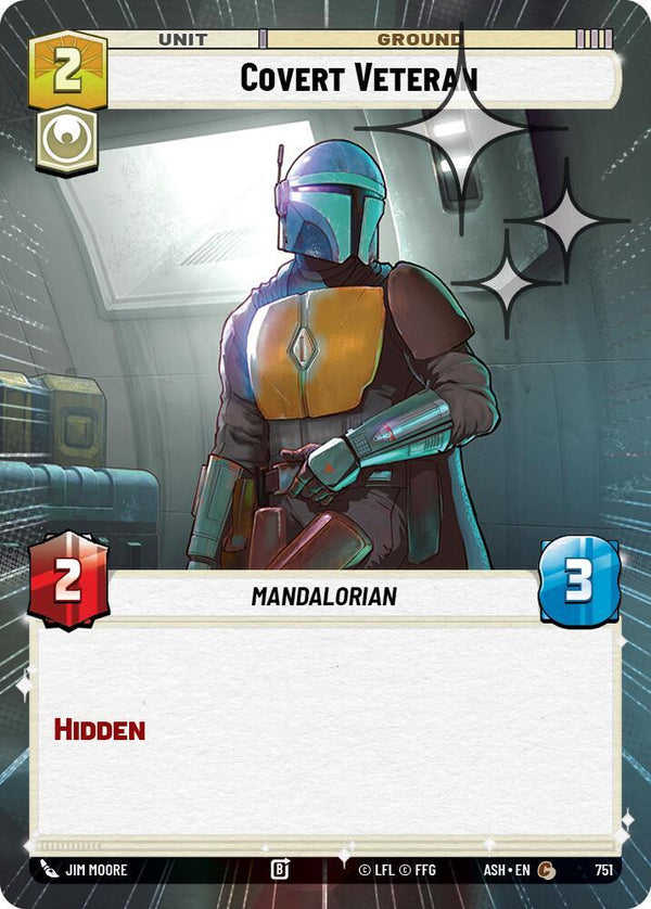 Covert Veteran (Hyperspace Foil) - Star Wars Unlimited