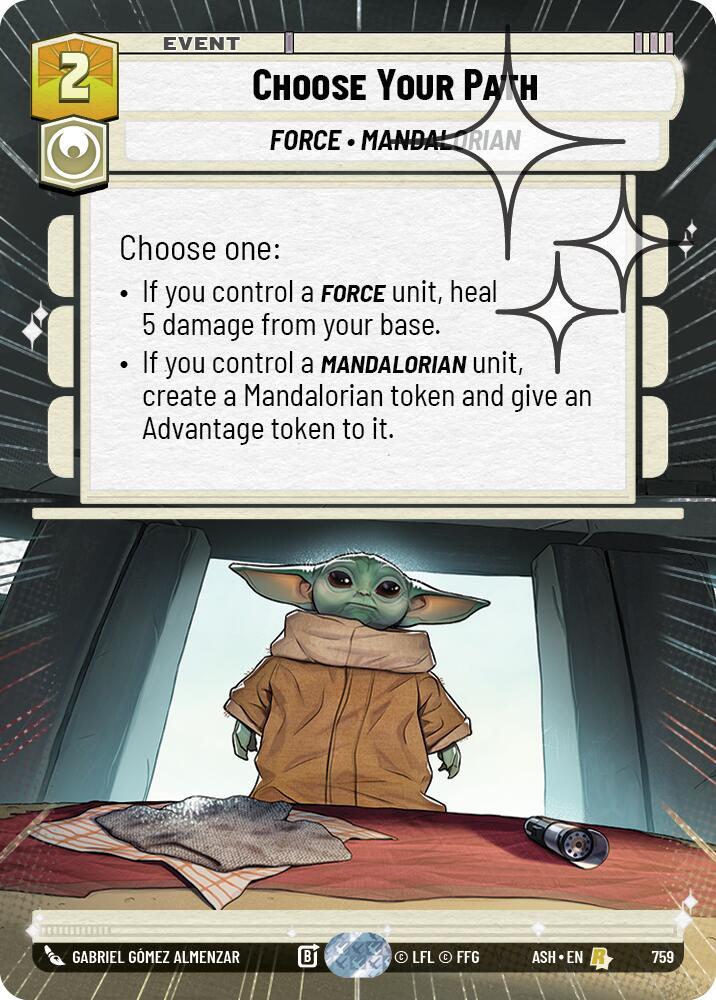 Choose Your Path (Hyperspace Foil)