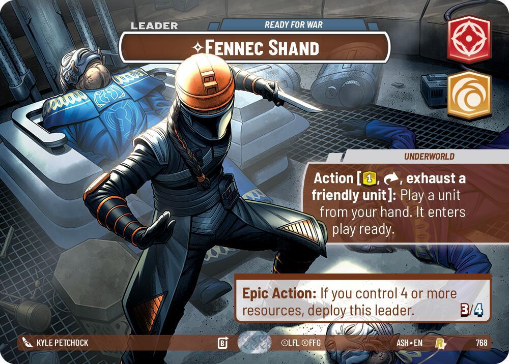 Fennec Shand - Ready for War (Showcase)