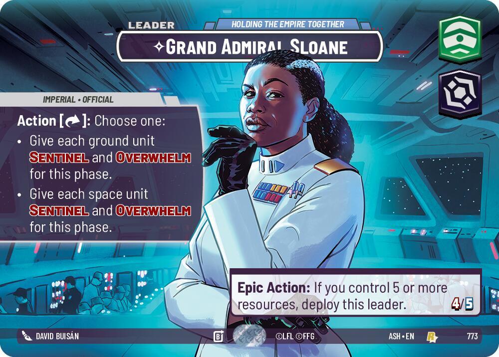 Grand Admiral Sloane - Holding the Empire Together (Showcase)