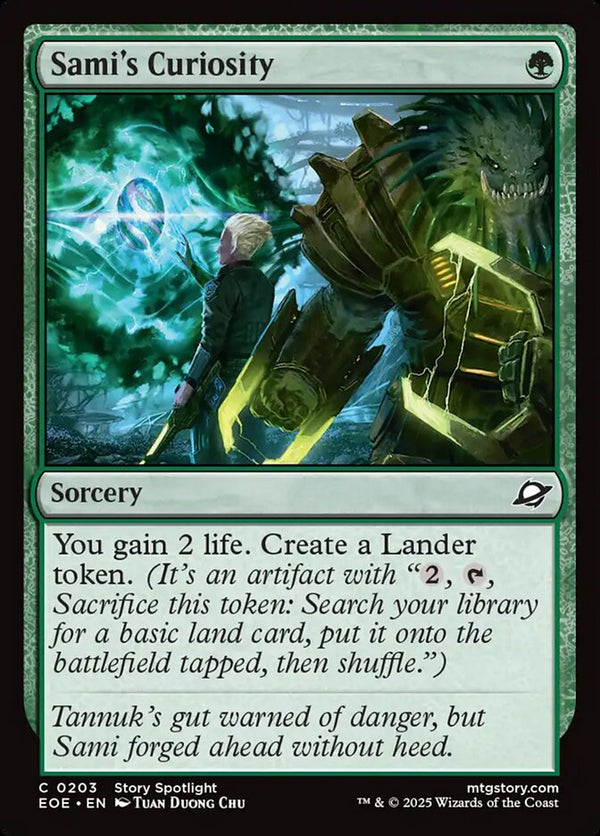 Sami's Curiosity - Magic: The Gathering
